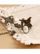 Vintage Flower Pearl Lace Lolita Bracelet And Ring