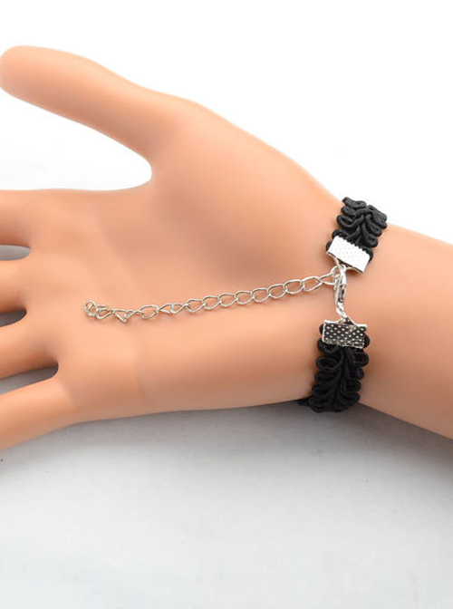 Special Black Lace Fashion Girls Lolita Wrist Strap