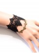 Elegant Black Lace Lady Lolita Wrist Strap