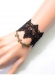 Elegant Black Lace Lady Lolita Wrist Strap