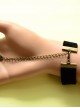 Special Leather Fashion Elegant Black Pearl Lady Lolita Wrist Strap