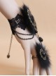 Gorgeous Black Lace Chain Lady Lolita Wrist Strap