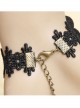 Classic Rose Bead Chain Lady Lolita Wrist Strap