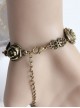 Retro Floral Girls Lolita Wrist Strap