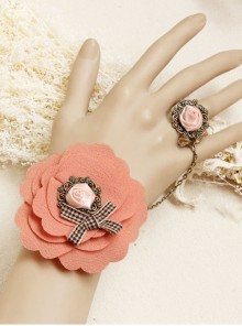 Pink Sweet Bohemian Style Lady Lolita Wrist Strap