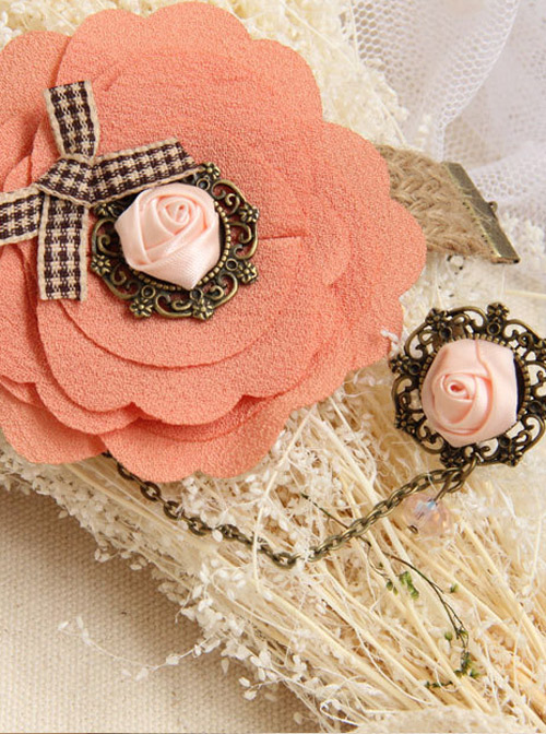 Pink Sweet Bohemian Style Lady Lolita Wrist Strap