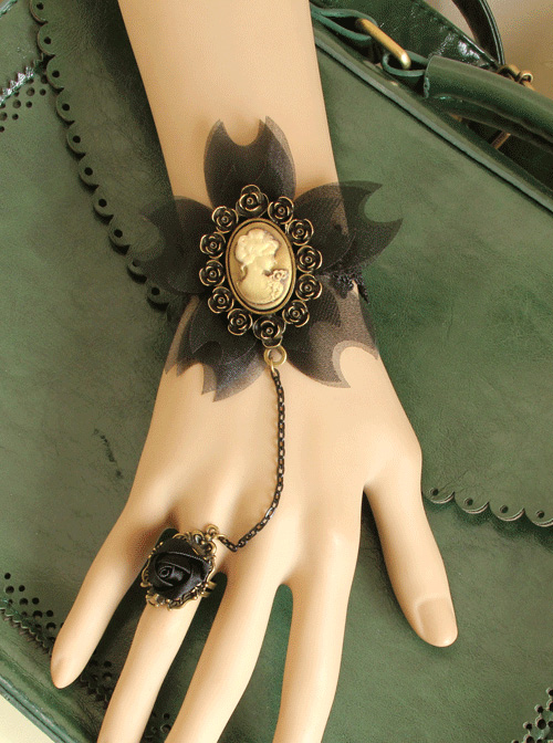 Concise Sexy Black Fashion Lady Lolita Wrist Strap
