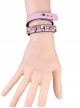 Concise Pink Lolita Wrist Strap