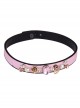 Concise Pink Lolita Wrist Strap