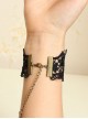 Gothic Rose Retro Lace Lolita Wrist Strap And Ring