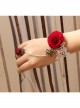 Charming Lace Fashion Lady Lolita Bracelet And Ring Set
