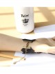 Punk Black Lace Retro Girls Lolita Wrist Strap