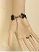 Beautiful Black Lace Retro Lady Lolita Wrist Strap