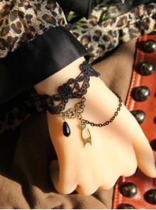 Concise Lace Lady Retro Lolita Wrist Strap