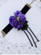 Gothic Black Chain Tassel Lady Lolita Wrist Strap