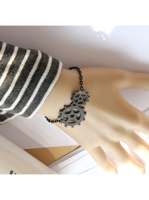 Fashion Chain Gears Decoration Lolita Wrist Strap