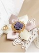 White Lace Cloth Flower Girls Lolita Wrist Strap