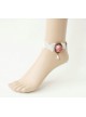 Cute White Floral Handmade Lolita Ankle Belt