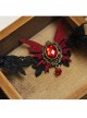 Gothic Handmade Butterfly Girls Lolita Ankle Belt