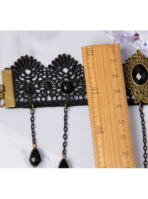 Concise Retro Tassel Lady Lolita Ankle Belt