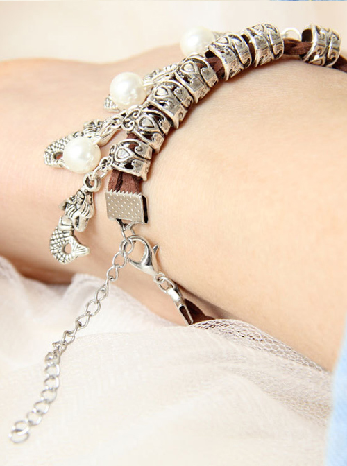 Mermaid Pearl DIY Lady Lolita Ankle Belt