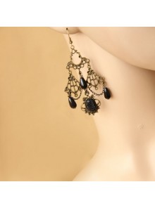 Gothic Victorian Style Lady Lolita Earrings