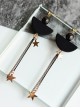 Sexy Metal Chain Star Tassel Lady Lolita Earrings