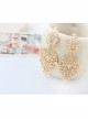 Hollow Out Golden Girls Bohemian Earrings