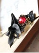 Retro Black Bowknot Gothic Lolita Headband