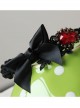 Retro Black Bowknot Gothic Lolita Headband