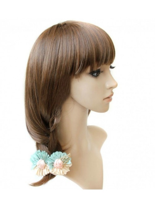Sweet Flowers Girls Handmade Lolita Hairpin