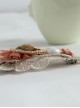 Classic Pearl Lace Flower Handmade Lolita Hairpin