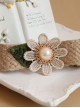 Sweet Lace Floral Retro Girls Lolita Hairpin