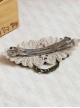 Retro Lace Girls Handmade Lolita Hairpin