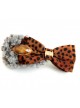 Elegant Leopard Bow Women Lolita Hairpin