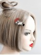 Cute Cartoon Head Portrait Lolita Hairpin