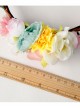 Beach Holiday Multicolor Flower Lolita Headband