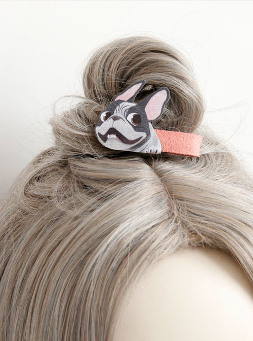 Cute Cartoon Little Dog Lolita Hairpin