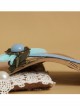 Cute Blue Bowknot Retro Butterfly Pendant Lolita Hairpin