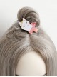 Cute Cat Pattern Lolita Hairpin