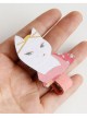 Cute Cat Pattern Lolita Hairpin