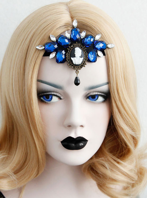 Halloween Dance Party Gorgeous Rhinestone Lolita Headband