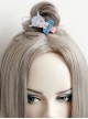 Funny Weird Doll Pattern Lolita Hairpin