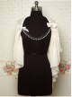 Chiffon White Sweet Lolita Cape