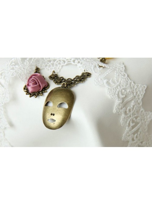 Classic Floral Masquerade Ball Palace Lolita Choker