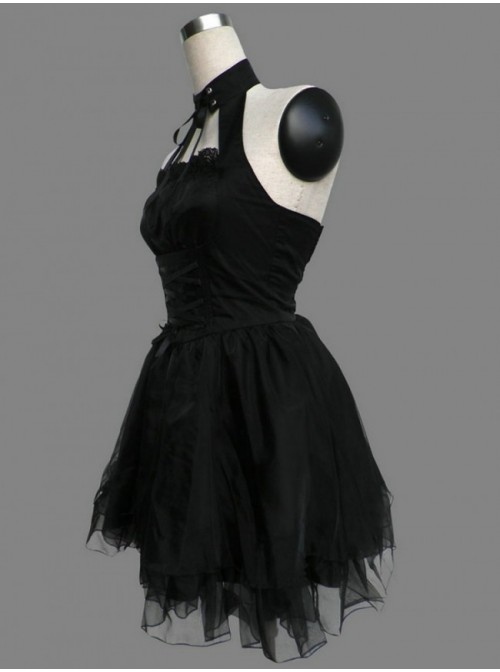 Black Sexy Gothic Lolita Dress