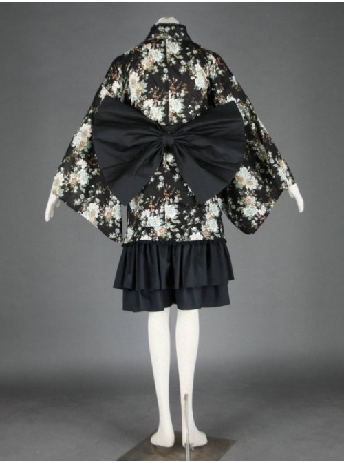Long Sleeves Cotton Gothic Lady Lolita Dress