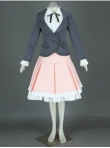 Pink Long Sleeves Cotton Sweet Lolita Costume