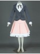 Pink Long Sleeves Cotton Sweet Lolita Costume