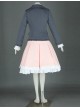 Pink Long Sleeves Cotton Sweet Lolita Costume